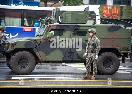 Arms Forces Day military parade of Korean Army in Seoul capital of South Korea on 26 September 2023 Stock Photo