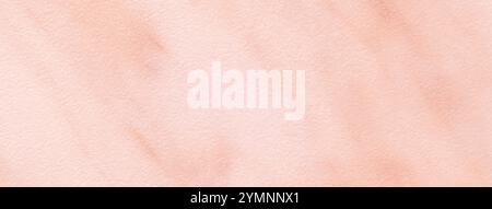 Texture of light pink marble with white lines of a pattern, macro background. Pastel rose color stone backdrop from mineral tile, closeup. Stock Photo