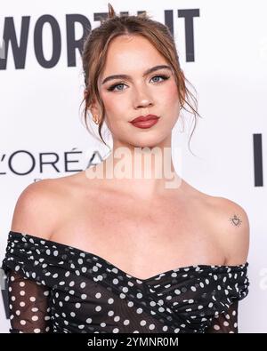 Hollywood, United States. 21st Nov, 2024. HOLLYWOOD, LOS ANGELES, CALIFORNIA, USA - NOVEMBER 21: Emma Brooks arrives at the 19th Annual L'Oreal Paris' Women Of Worth Celebration 2024 held at NeueHouse Hollywood on November 21, 2024 in Hollywood, Los Angeles, California, United States. (Photo by Xavier Collin/Image Press Agency) Credit: Image Press Agency/Alamy Live News Stock Photo