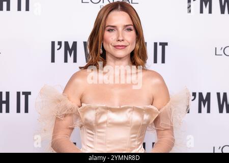 Hollywood, United States. 21st Nov, 2024. HOLLYWOOD, LOS ANGELES, CALIFORNIA, USA - NOVEMBER 21: Sophia Bush arrives at the 19th Annual L'Oreal Paris' Women Of Worth Celebration 2024 held at NeueHouse Hollywood on November 21, 2024 in Hollywood, Los Angeles, California, United States. (Photo by Xavier Collin/Image Press Agency) Credit: Image Press Agency/Alamy Live News Stock Photo