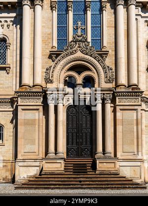 Russian Orthodox Church of St Elisabeth on the Neroberg, Wiesbaden, Hesse, Germany, Europe Stock Photo