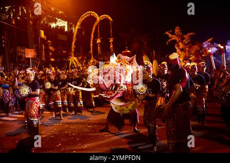Popularity Masquerade The sacred traditional Ogoh-Ogoh masquerade parade with dancing and ...