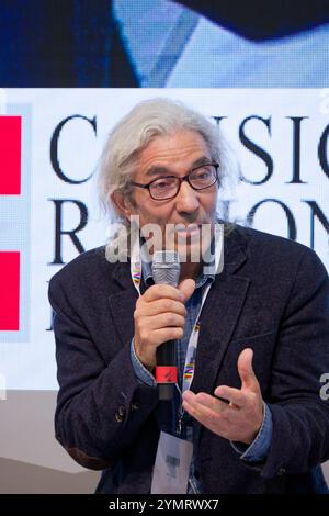 The Algerian author Boualem Sansal. Credit: M.BARIONA/Alamy Stock Photo. Stock Photo