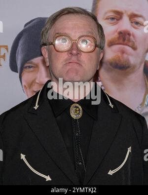 November 22, 2024, Hollywood, California, USA: Mike Smith attends the Los Angeles premiere of ''Standing on the Shoulders of Kitties' (Credit Image: © Billy Bennight/ZUMA Press Wire) EDITORIAL USAGE ONLY! Not for Commercial USAGE! Stock Photo