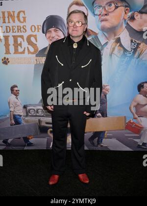 November 22, 2024, Hollywood, California, USA: Mike Smith attends the Los Angeles premiere of ''Standing on the Shoulders of Kitties' (Credit Image: © Billy Bennight/ZUMA Press Wire) EDITORIAL USAGE ONLY! Not for Commercial USAGE! Stock Photo