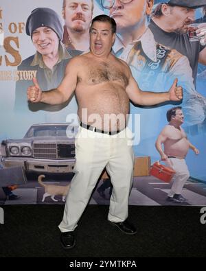 November 22, 2024, Hollywood, California, USA: Patrick Roach attends the Los Angeles premiere of ''Standing on the Shoulders of Kitties' (Credit Image: © Billy Bennight/ZUMA Press Wire) EDITORIAL USAGE ONLY! Not for Commercial USAGE! Stock Photo