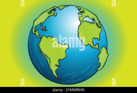 Earth, globe, ecology, nature, planet concepts Stock Vector