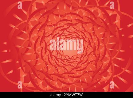 ABSTRACT HEART SHAPED DNA BACKGROUND Stock Vector