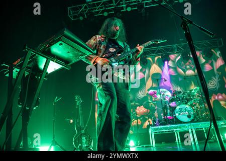 Bournemouth, UK. 22nd Nov, 2024. Ozric Tentacles performing at the O2 Academy Bournemouth 22.11.2024. Credit: Charlie Raven/Alamy Live News Stock Photo