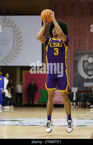 LSU Tigers guard Curtis Givens III (3) strips the ball from Texas A&M ...