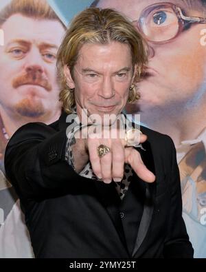 November 22, 2024, Hollywood, California, USA: Duff McKagan attends the Los Angeles premiere of ''Standing on the Shoulders of Kitties' (Credit Image: © Billy Bennight/ZUMA Press Wire) EDITORIAL USAGE ONLY! Not for Commercial USAGE! Stock Photo