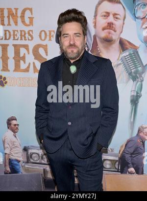 November 22, 2024, Hollywood, California, USA: Brad Stella attends the Los Angeles premiere of ''Standing on the Shoulders of Kitties' (Credit Image: © Billy Bennight/ZUMA Press Wire) EDITORIAL USAGE ONLY! Not for Commercial USAGE! Stock Photo