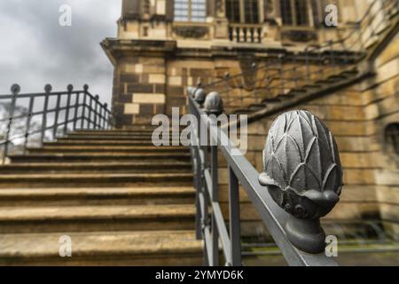 Details at the Palais im Grossen Garten 2 Stock Photo