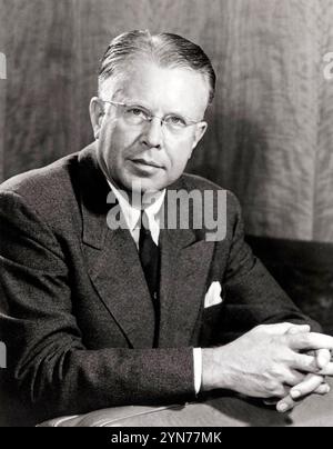 Ernest Lawrence, Ernest Orlando Lawrence (1901 – 1958) American nuclear physicist Stock Photo