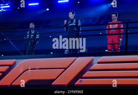 November 23 2024 Las Vegas NV, USA during the Formula 1 Heineken Sliver Las Vegas Grand Prix Race in Las Vegas, NV Thurman James/CSM Stock Photo