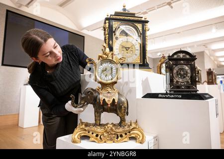 19th century French clock Winter palace Hemitage Museum St Petersburg ...