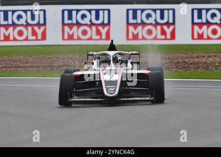 Deagen Fairclough, Hitech Pulse-Eight, ROKiT F4 British Championship, certified by the FIA, three twenty minute races over the weekend on the Silverst Stock Photo