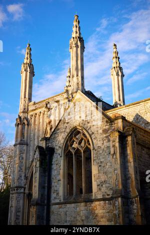 Nunhead Chapel, Nunhead Cemetery, Nunhead, London, England, Great Britain Stock Photo