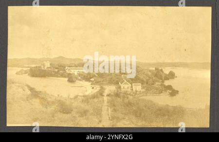 Caracasbaai en Spaanse Water, Curaçao - BNA-DIG-HARTOG-ALBUM-CURACAO-098. Stock Photo