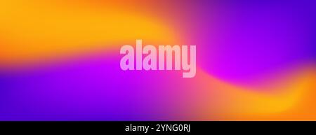 yellow and purple gradient abstract background Stock Vector