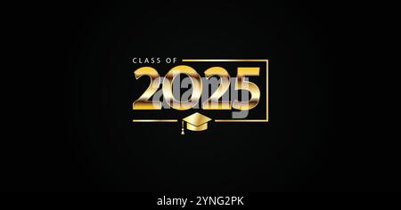 Celebrating the Graduates of 2025 A Huge Congratulations Stock Vector ...