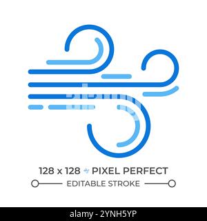 Umbrella two color line icon Stock Vector