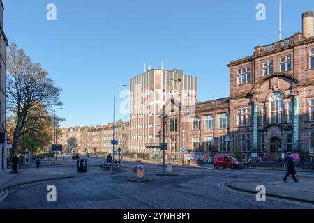 Edinburgh, Scotland, UK - Summerhall arts complex and events venue. Former Royal School of Veterinary Studies at Edinburgh University Stock Photo