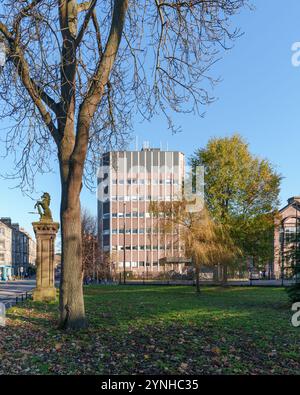 Edinburgh, Scotland, UK - Summerhall arts complex and events venue. Former Royal School of Veterinary Studies at Edinburgh University Stock Photo