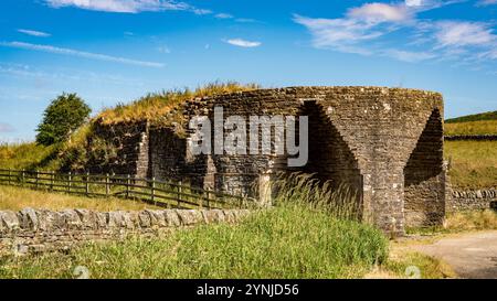 Crindledykes Limekiln near Hexham, Northumberland, England, United Kingdom Stock Photo