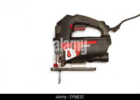 A jigsaw on a white background with copy space Stock Photo