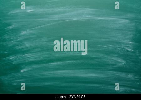 Dusty green chalk black board Stock Photo