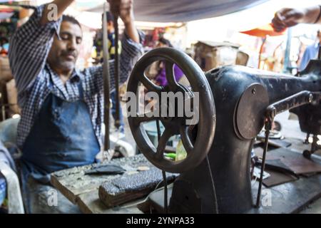 Daily life at city market. San Luis Potosi, SLP. Mexico Stock Photo