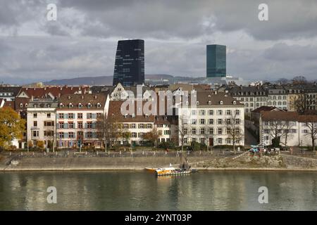 The Rhine and downtown Basel, Switzerland, are pictured Stock Photo - Alamy