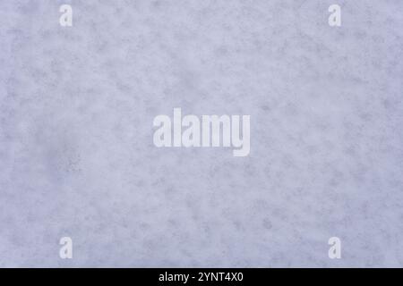 Texture showing a top view of snow accumulation Stock Photo