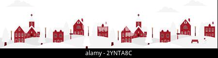 Happy holidays , Merry christmas vector banner  illustration Stock Vector