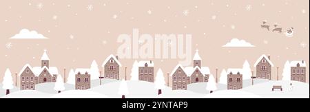 Happy holidays , Merry christmas vector banner  illustration Stock Vector