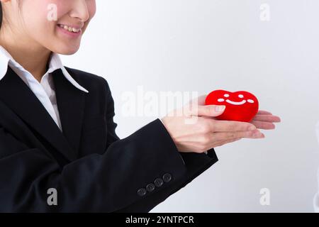 Boss and subordinate Stock Photo