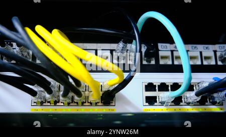 Network server storage router Stock Photo