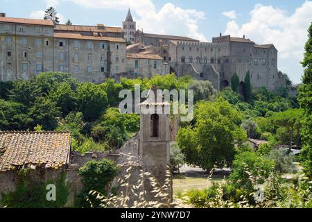 Palazzo dei Papi di Viterbo,,Viterbo,Province of Viterbo,Lazio Region,Italy Stock Photo