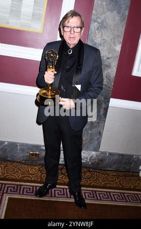 New York City, United States. 25th Nov, 2024. Timothy Spall, in the press room, at the 52nd International Emmy Awards at the New York Hilton on November 25, 2024 in New York City, NY, USA. Photo by MM/ABACAPRESS.COM Credit: Abaca Press/Alamy Live News Stock Photo