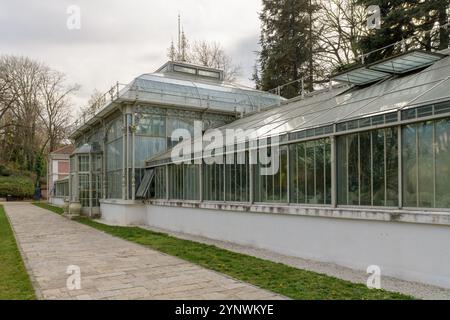 The Jevremovac Botanical Garden - botanical garden of the University of Belgrade Stock Photo