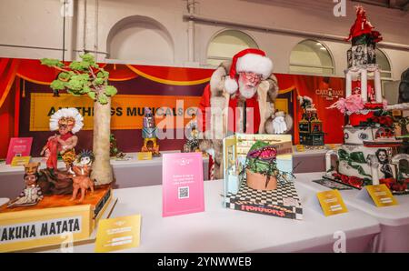 London Olympia 27 Nov 2024 A famous visitors visited the Cake and Bake show at London Olympi a, and was very surprised at wnhat he found 27 Nov -1 Dec at London Olympia Credit: Paul Quezada-Neiman/Alamy Live News Stock Photo