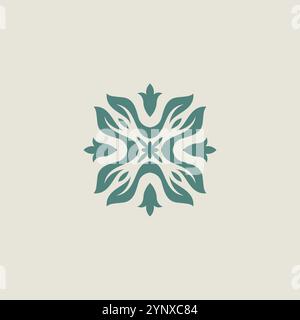 Nature logo. Floral logo. Flower icon. Leaf Organic Vector Stock Vector