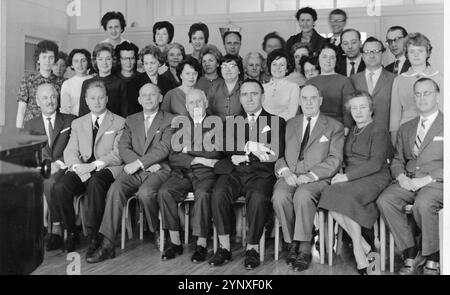 Vienna, Austria. January 01, 1950. A group of people. Stock Photo