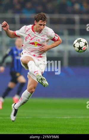 Milano, Italia. 26th Nov, 2024. Leipzig's Willi Orban during the Uefa Champions League soccer match between Inter and Leipzig at the San Siro Stadium in Milan, north Italy - Tuesday, November 26, 2024. Sport - Soccer . (Photo by Spada/LaPresse) Credit: LaPresse/Alamy Live News Stock Photo