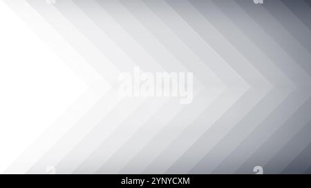 Light gray & grey diagonal stripes on white. Abstract background & template for brochure, business card, web page, corporate banner, report background Stock Photo