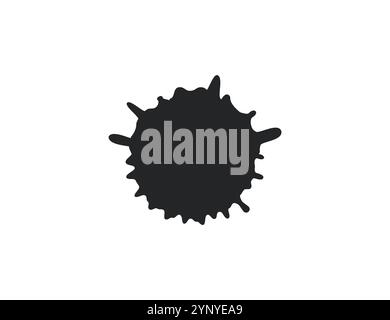 Stain, blot icon. Vector illustration. Stock Vector