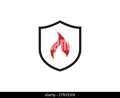 No fire allowed, fireproof icon. Vector illustration. Stock Vector