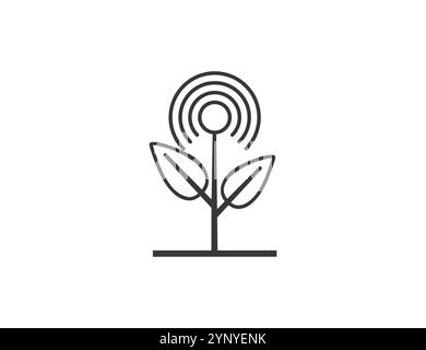 Incubate business icon. Vector illustration. Stock Vector