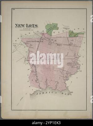 New Lots. Kings Co. L.I. 1873 by Beers, F. W. (Frederick W.) Stock Photo